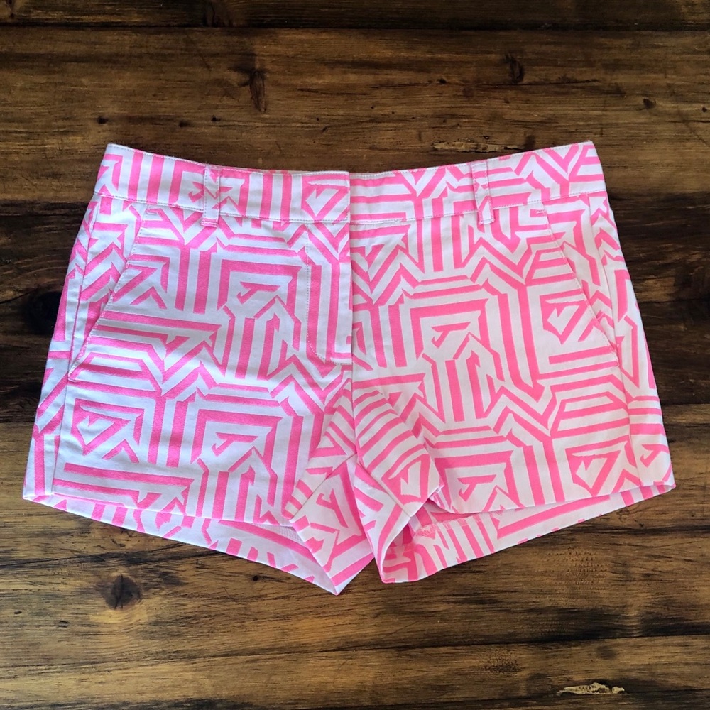 J Crew Geometric Shorts